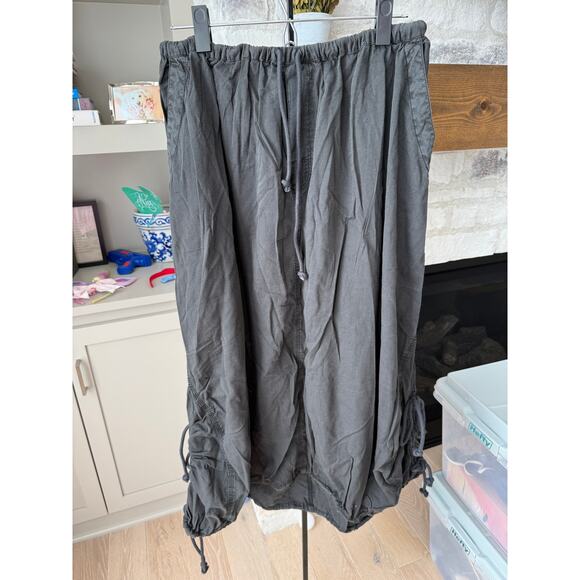 Free People Women's Black Picture Perfect Parachute Skirt Size S - Picture 4 of 7